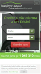 Mobile Screenshot of kupujeme-auta.cz