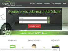 Tablet Screenshot of kupujeme-auta.cz